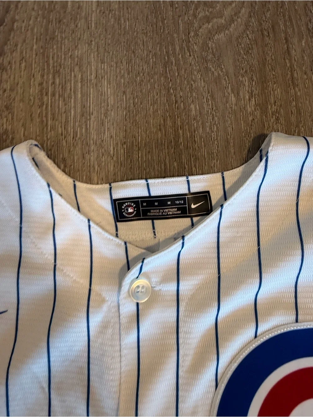 Chicago Cubs Nike Team Pinstripe Jersey Size Youth Medium